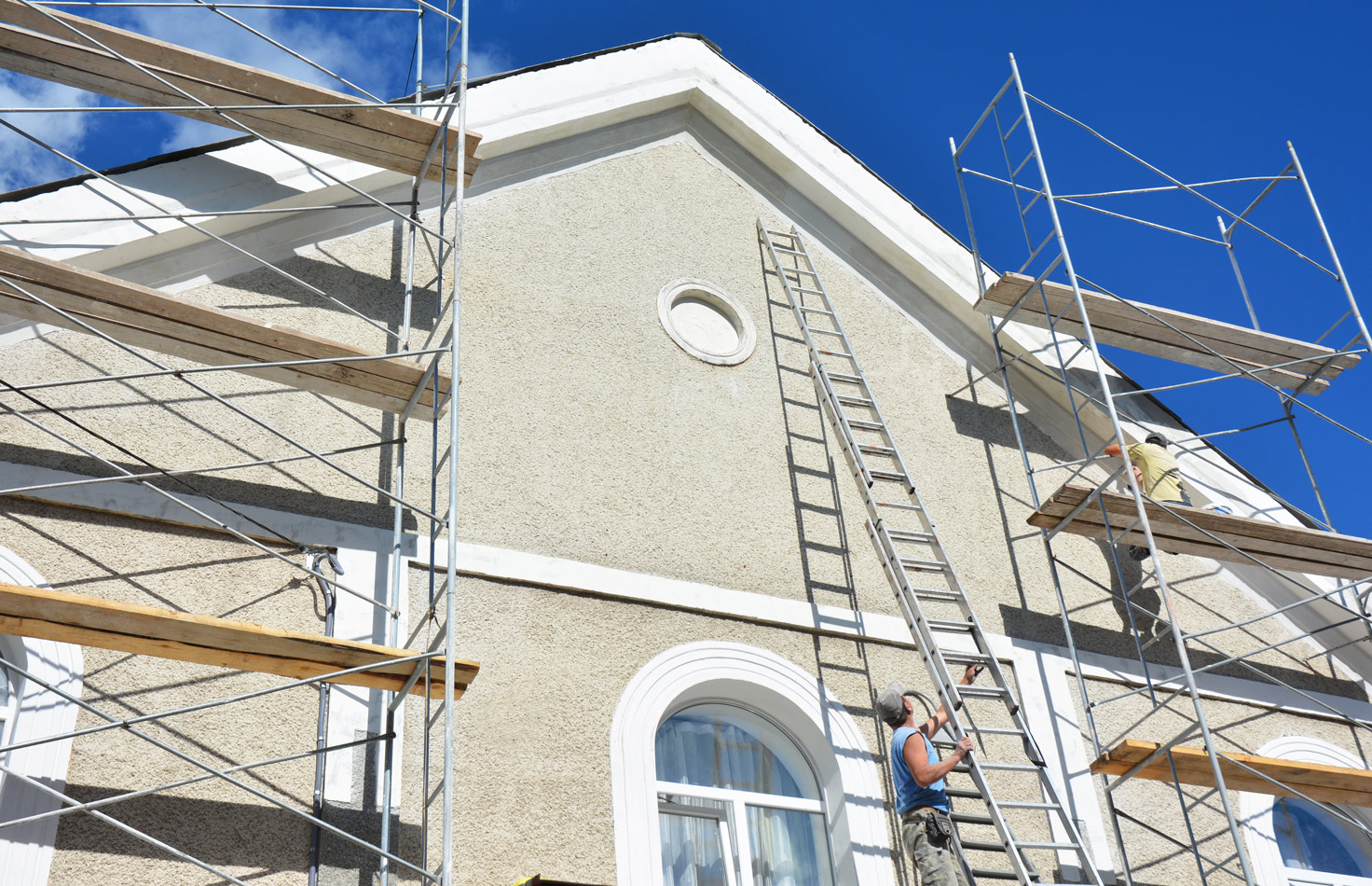 exterior stucco repair