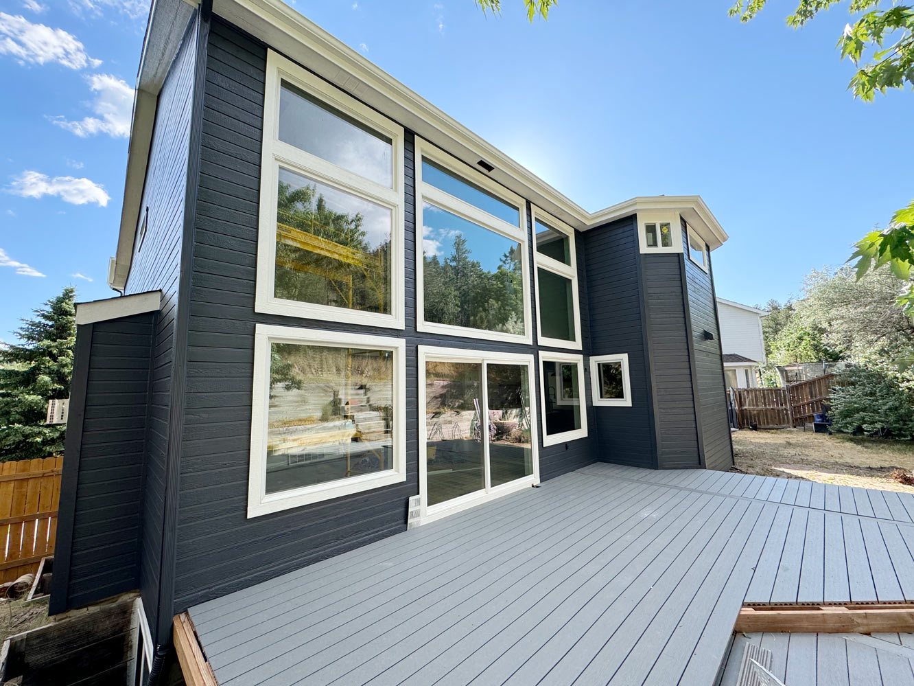 slate blue house exterior paint
